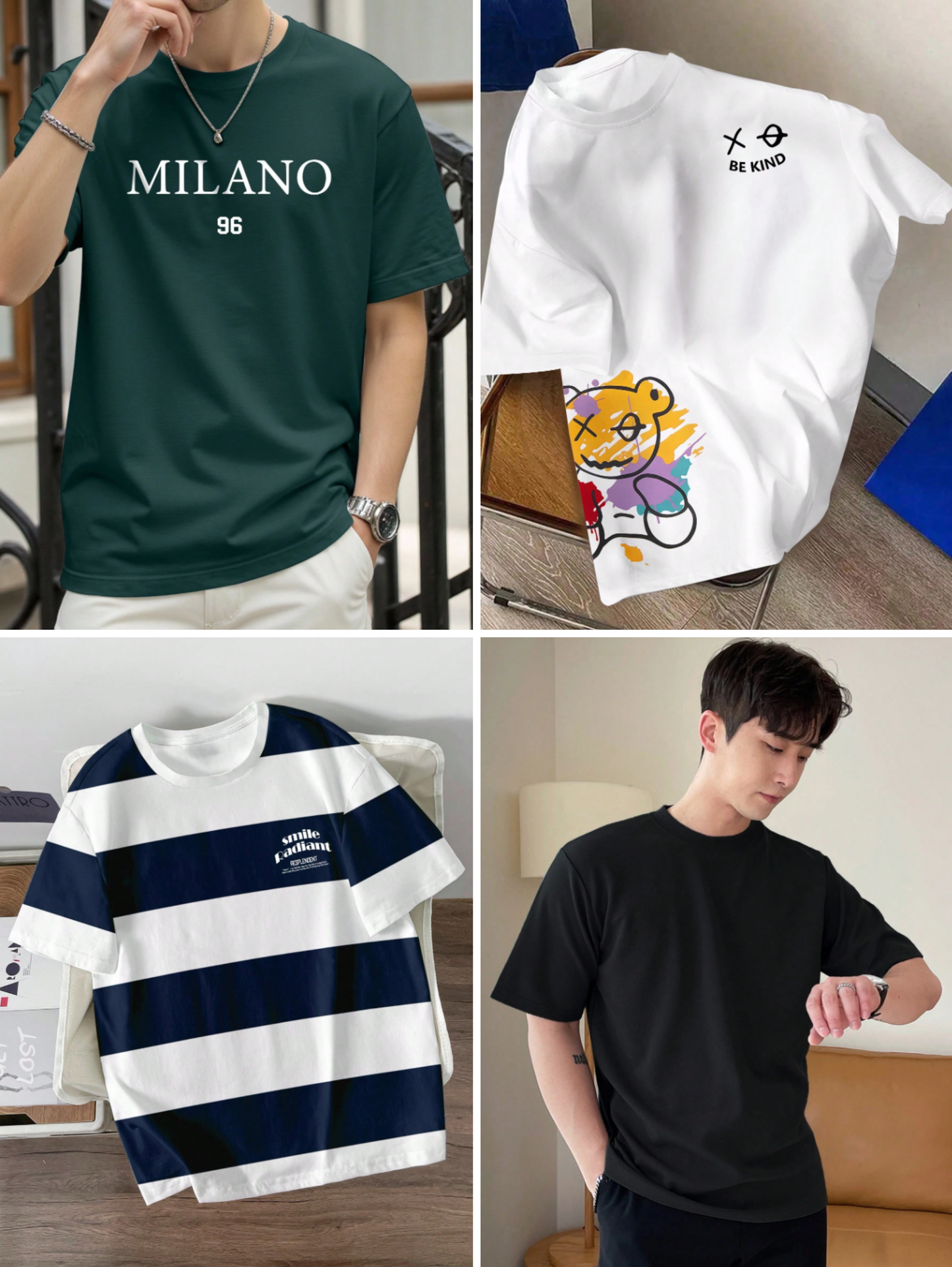 Men’s Mixed T-Shirts – Variety of Our Trendy Styles