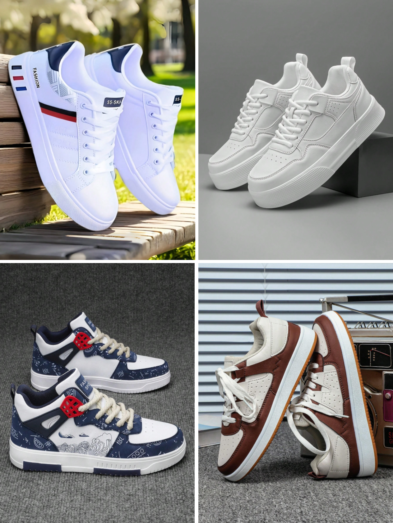 Men’s Mixed Sneakers – Variety of Our Trendy Styles