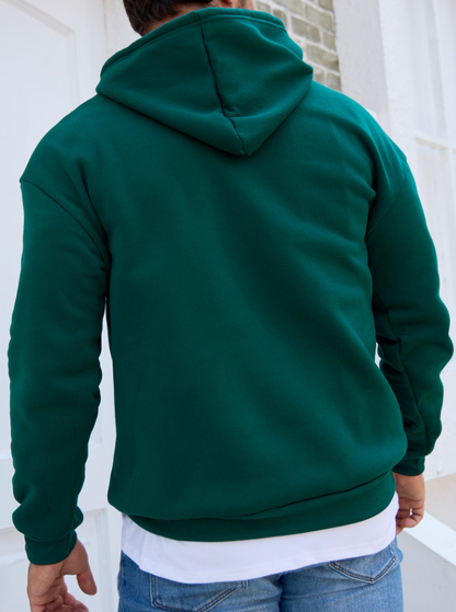 Men’s Urban Green Hoodie with Brooklyn Print