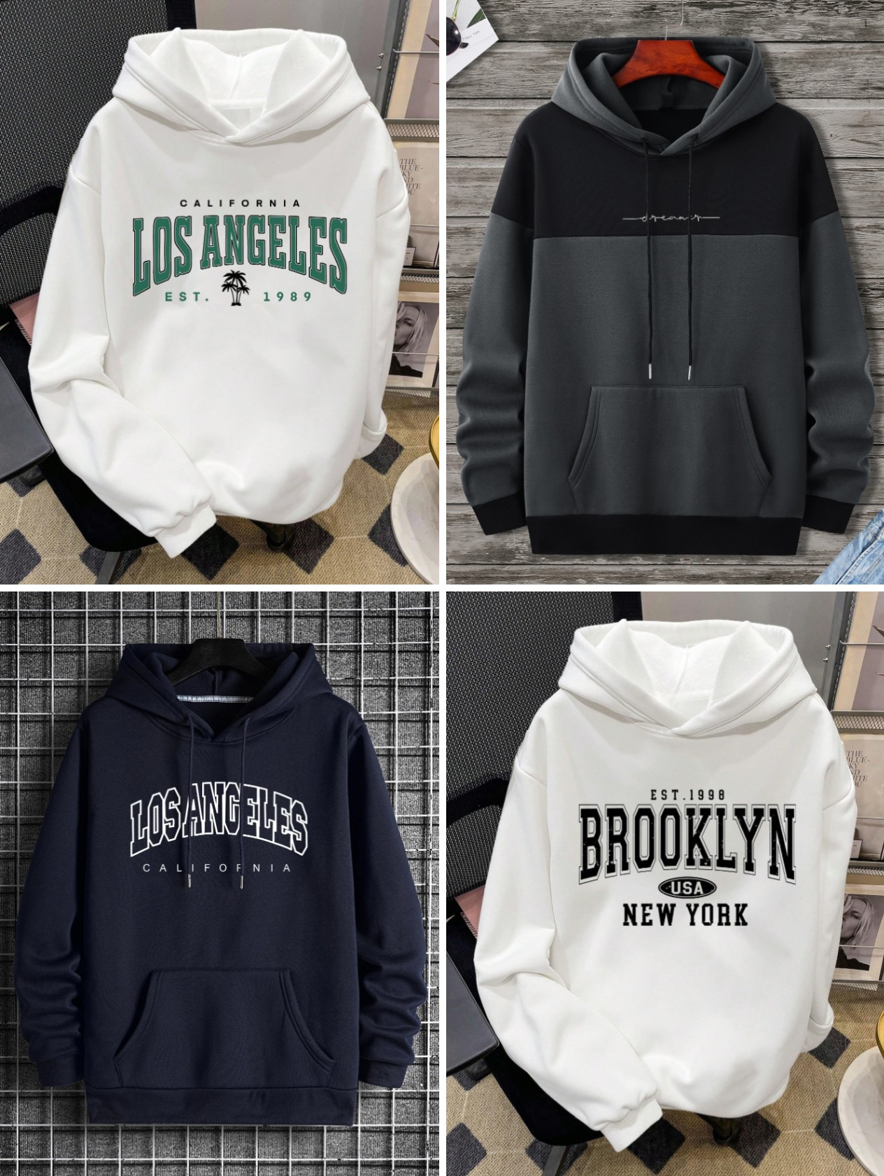 Men’s Mixed Hoodies – Variety of Our Trendy Styles